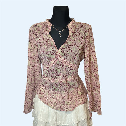 Floral blouse
