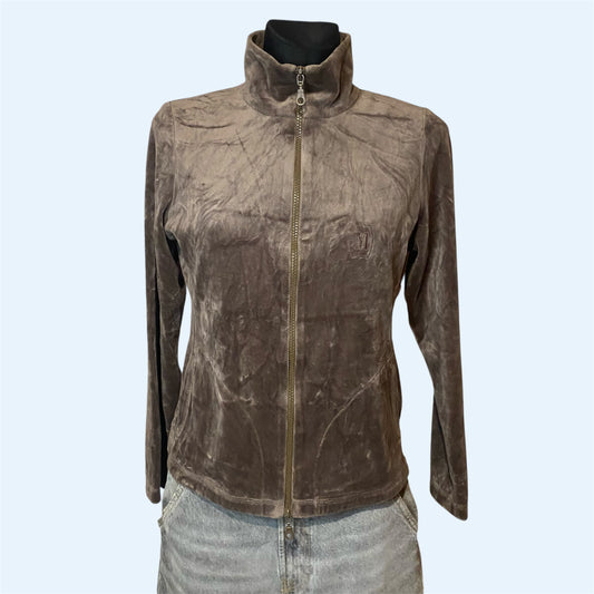 Vintage brown velvet jacket