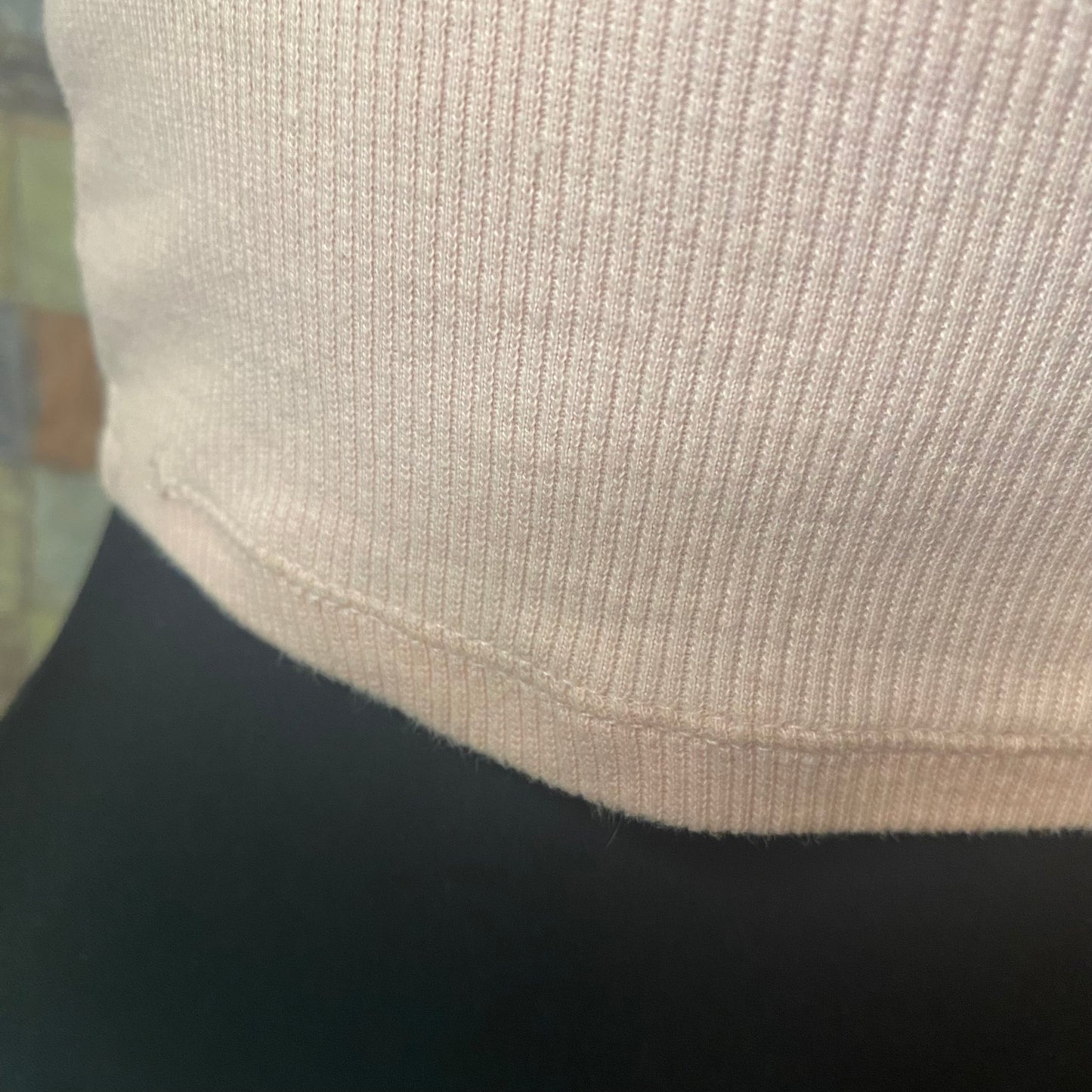Light pink crop top