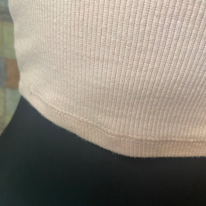 Light pink crop top