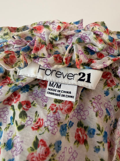 Vintage floral tank top