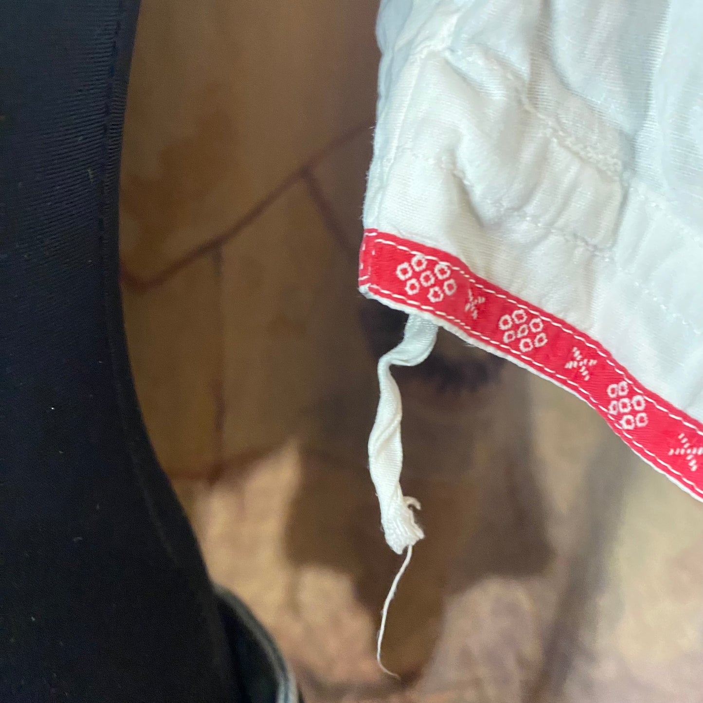 Unique dirndl linen cropped blouse