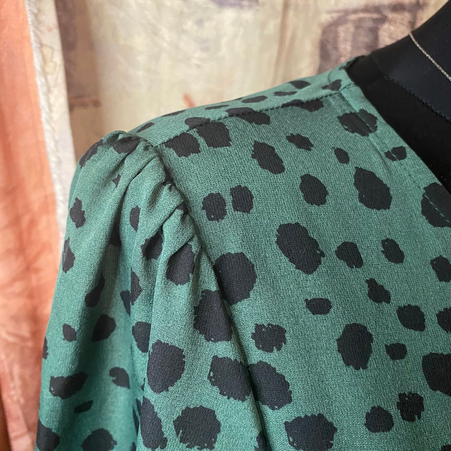 Formal dotted dress