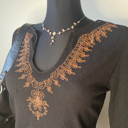 Black light blouse