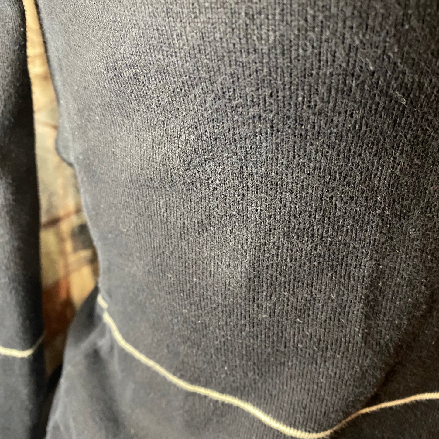 Dark navy sweater