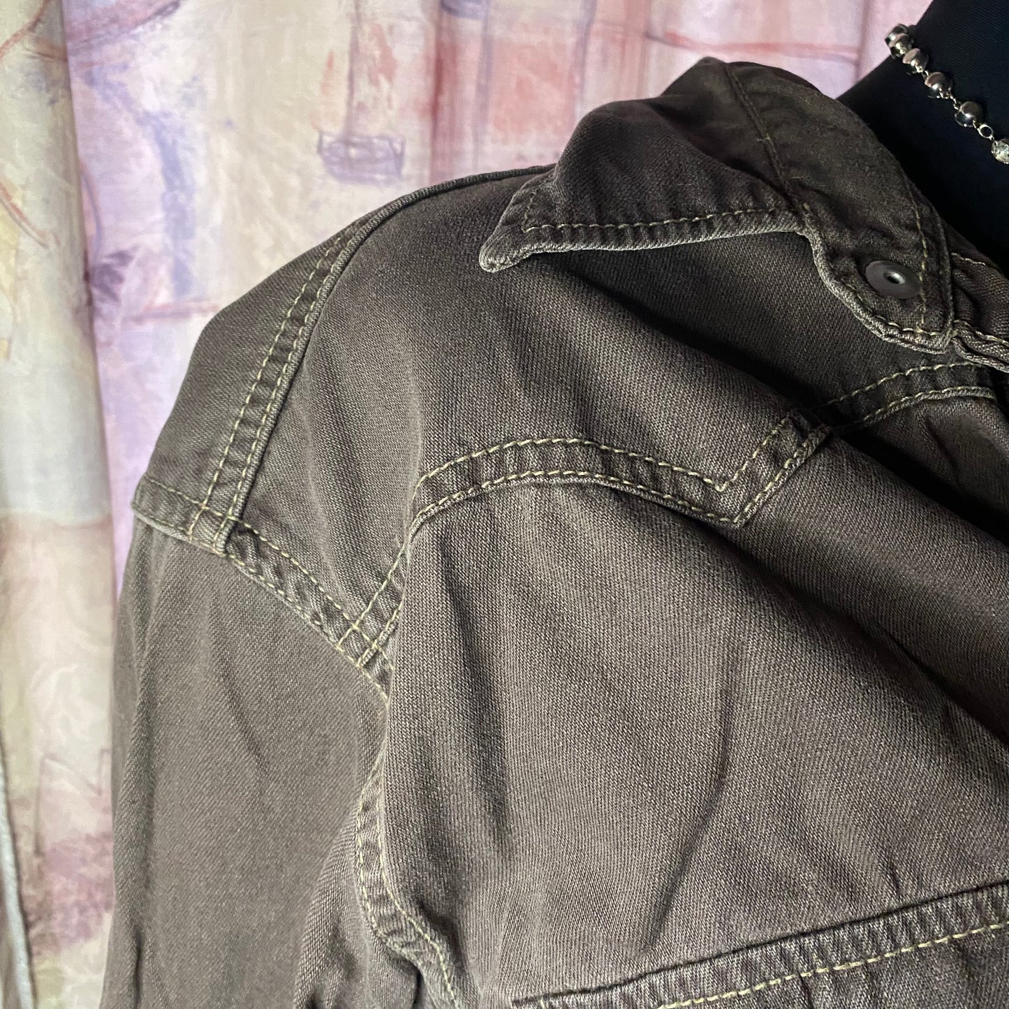 Brown vintage Levi’s denim jacket