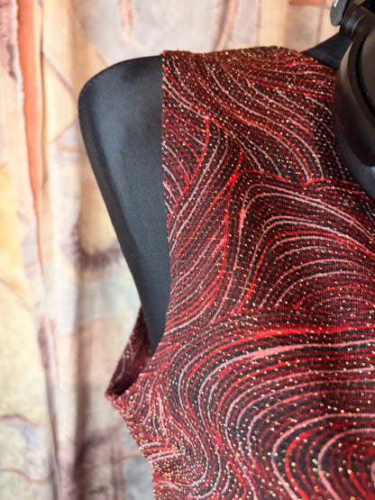 Sparkly tank blouse