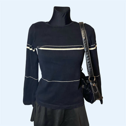Dark navy sweater