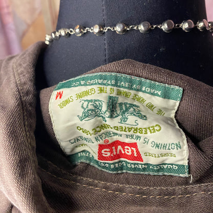 Brown vintage Levi’s denim jacket