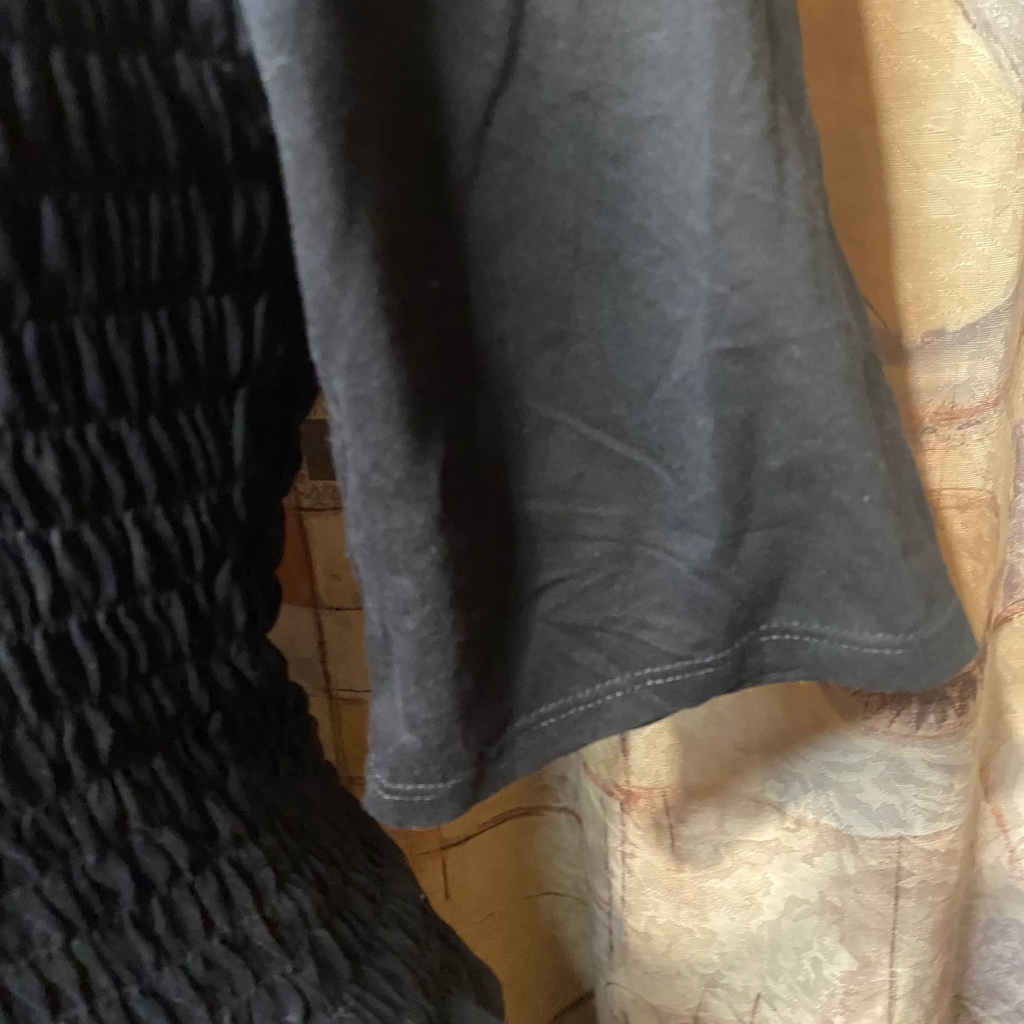 Black elastic top