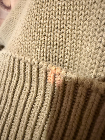Light green knit sweater