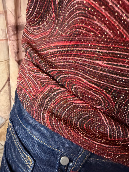 Sparkly tank blouse