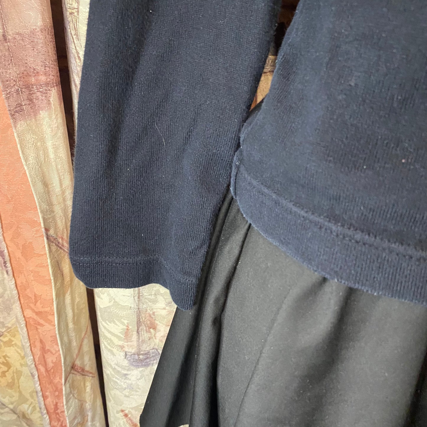 Dark navy sweater