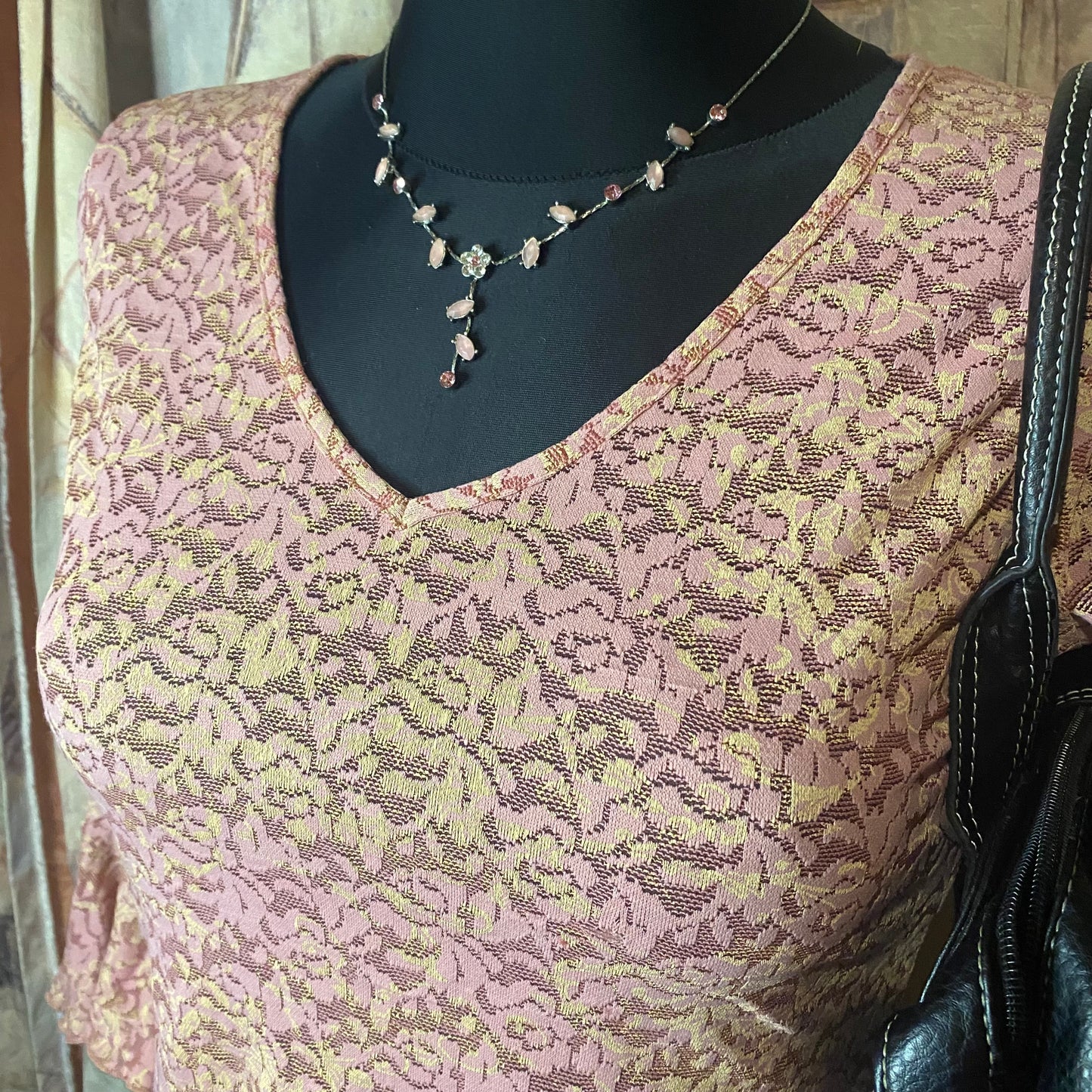 Pink Y2K top