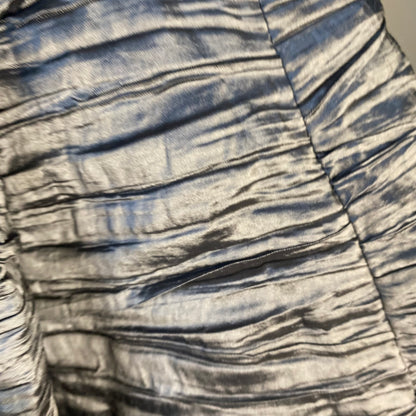 Vintage grey strapless dress