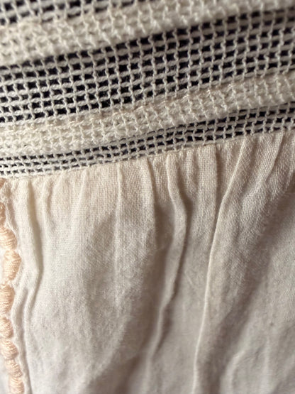 White vintage babydoll dress