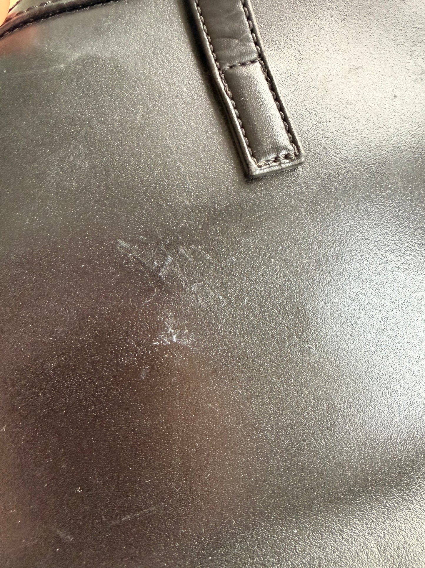 Vintage black shoulder bag