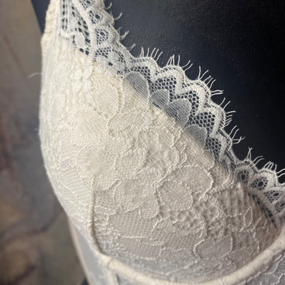 White corset lingerie