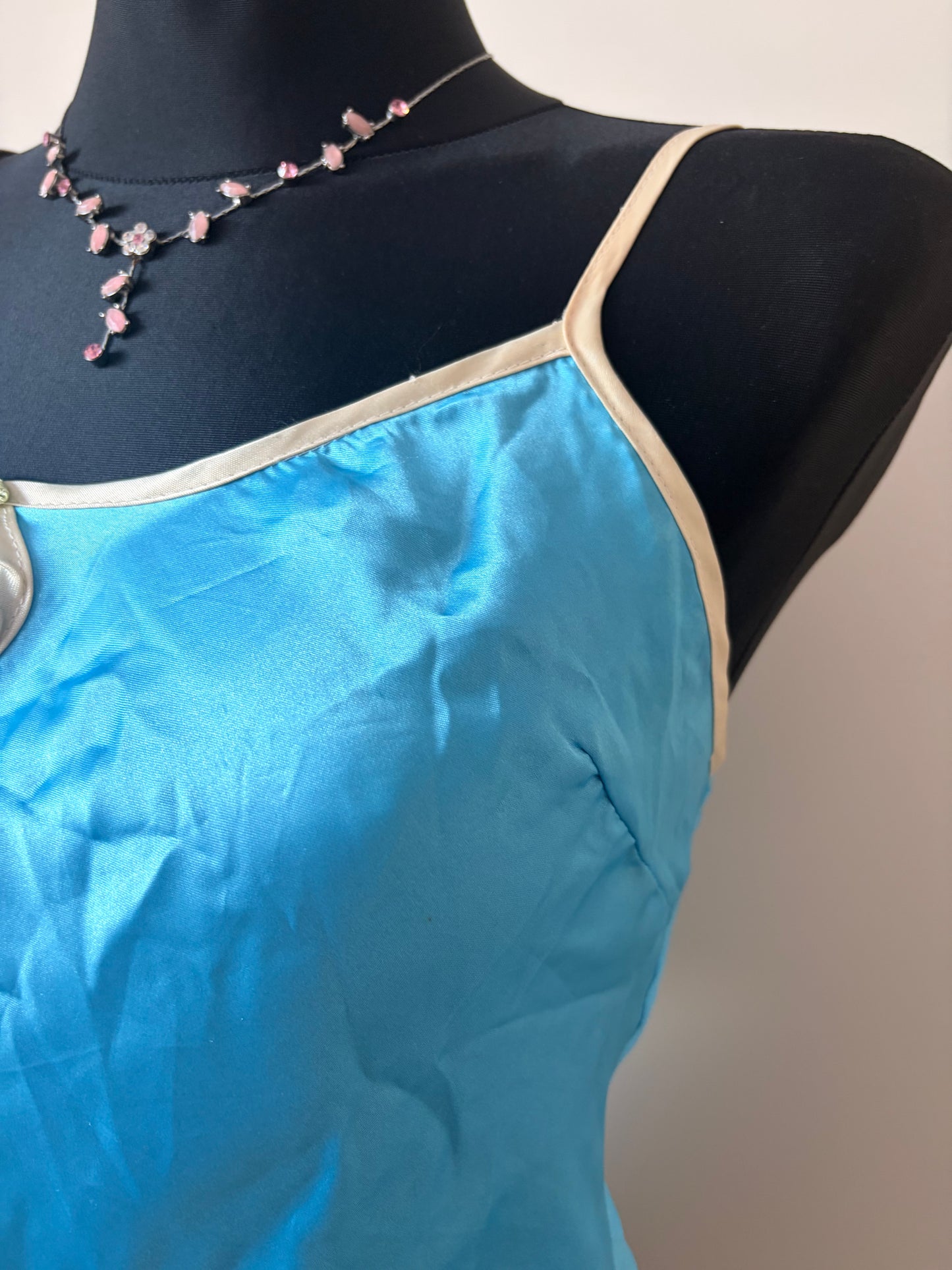 Vintage blue cami top