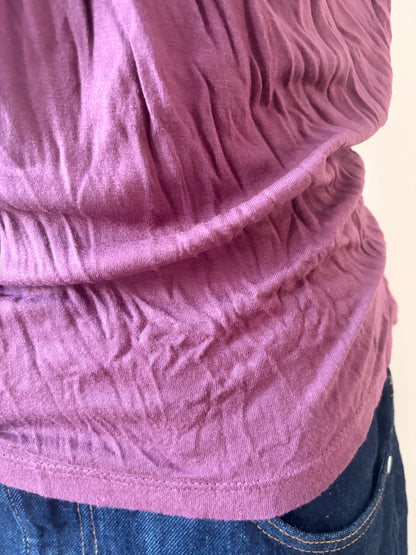 Vintage drape top