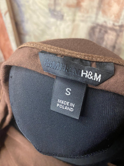 Brown Y2K top