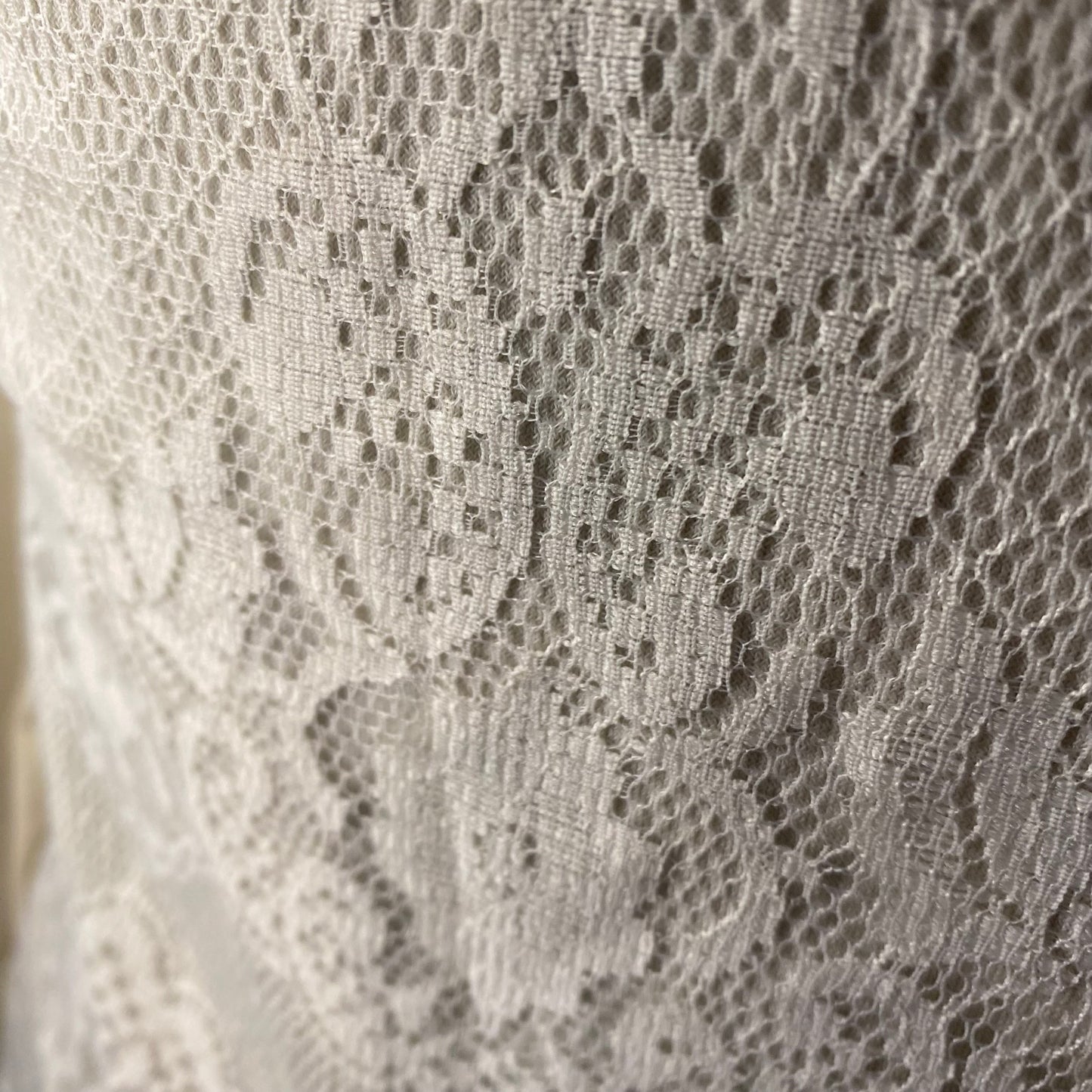 Vintage beige lace top