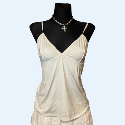 White lingerie top