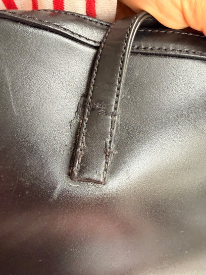Vintage black shoulder bag