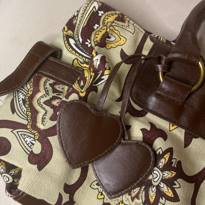Vintage brown handbag