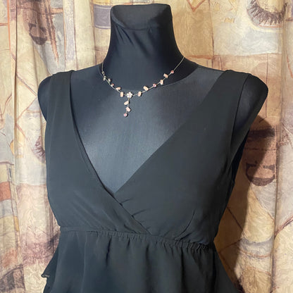 Black babydoll dress