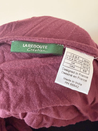 Vintage drape top