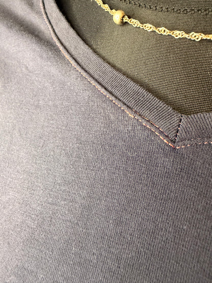 Y2K navy sweatshirt