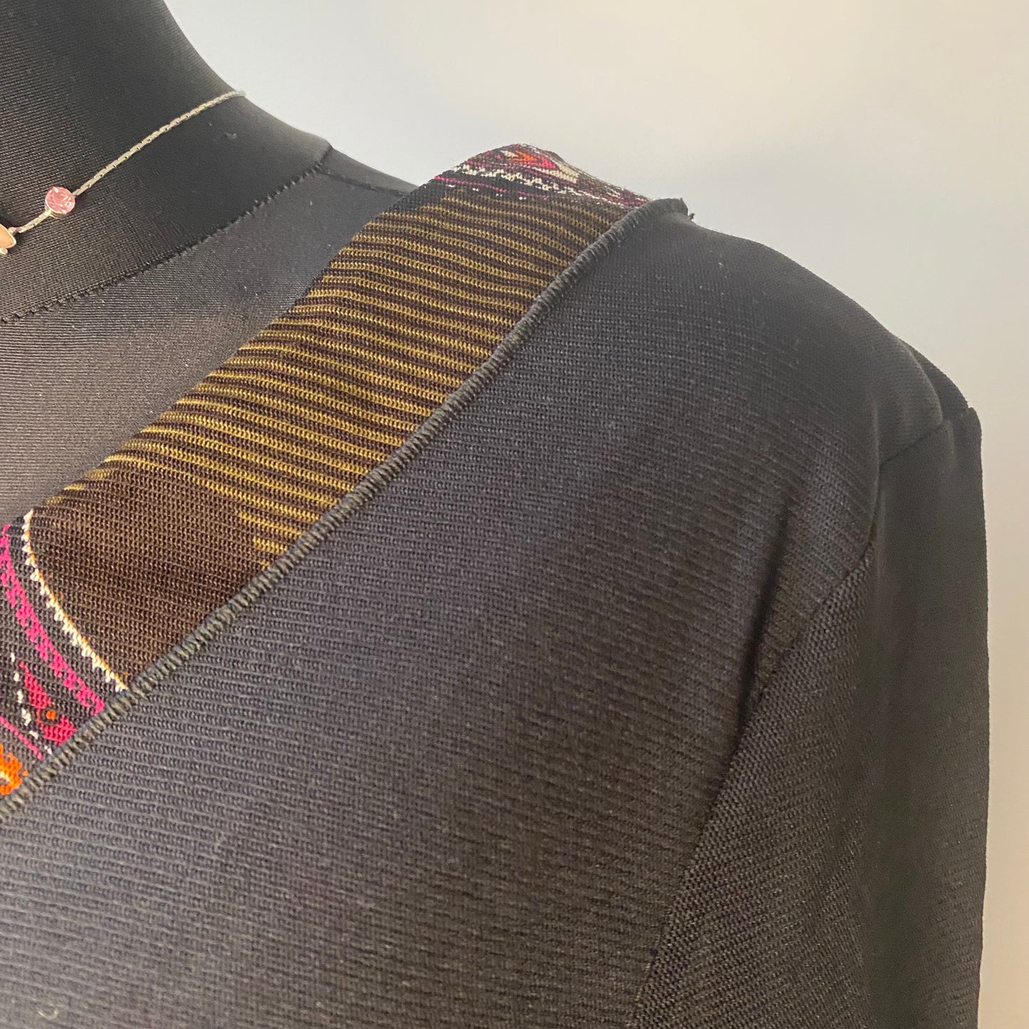 Vintage tie-up top