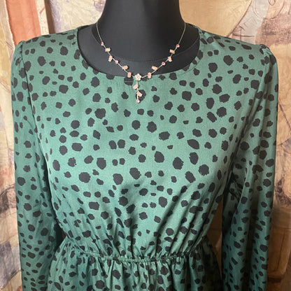 Formal dotted dress