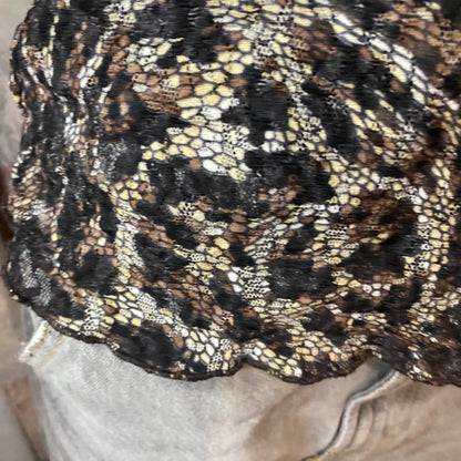 Leopard print top