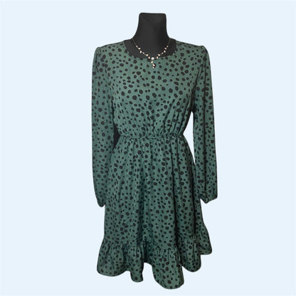 Formal dotted dress