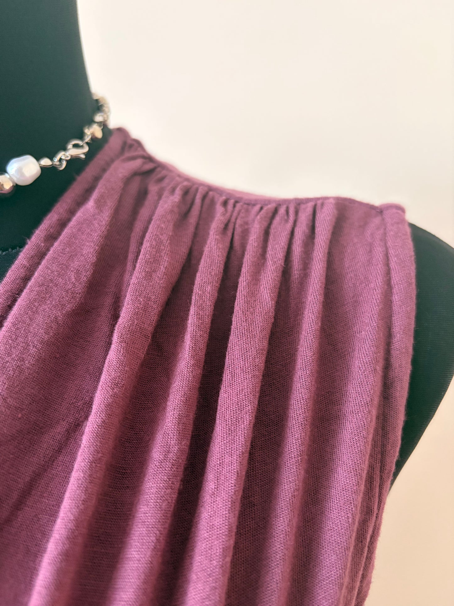 Vintage drape top