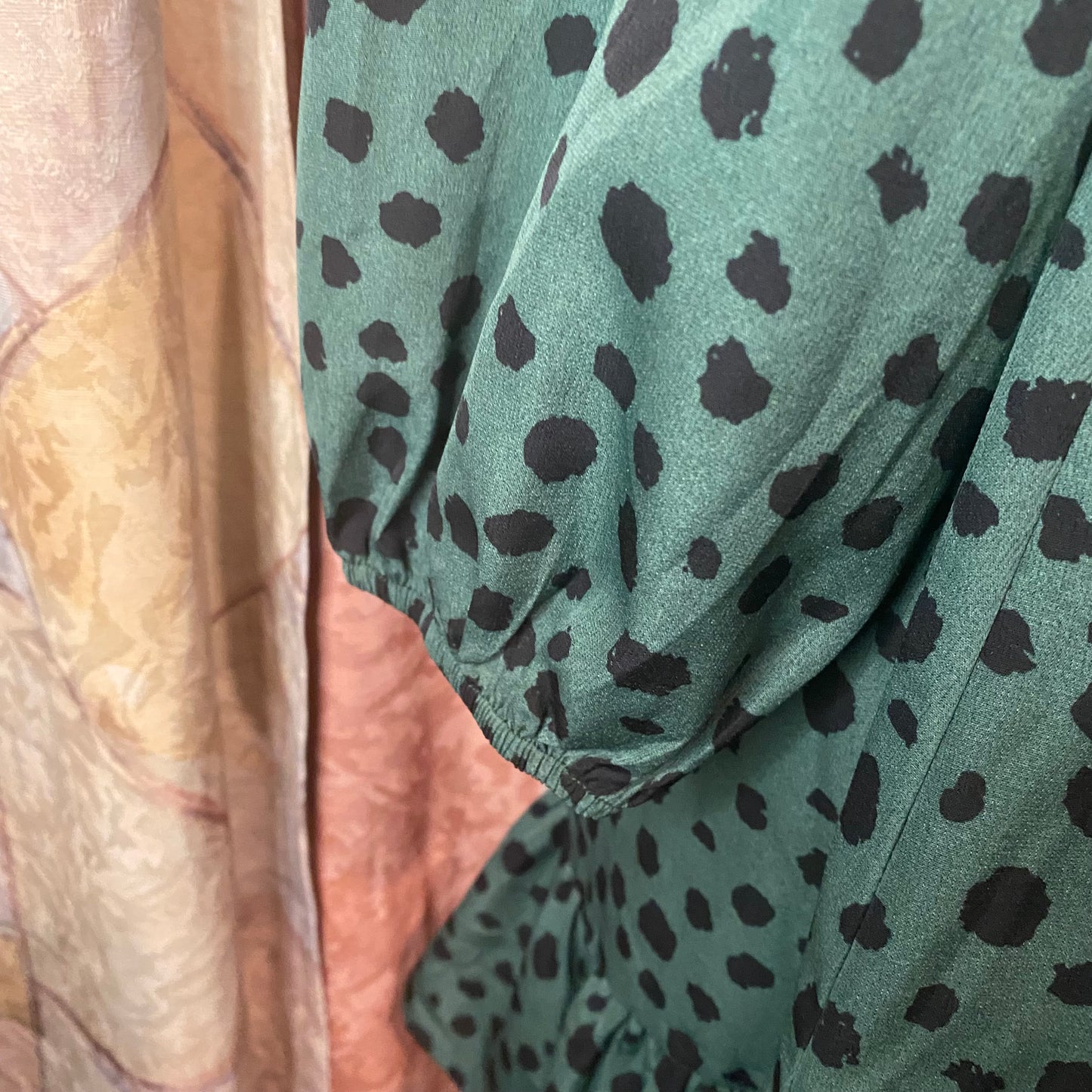 Formal dotted dress
