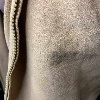 Vintage western vest with a hood