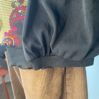 Vintage tie-up top