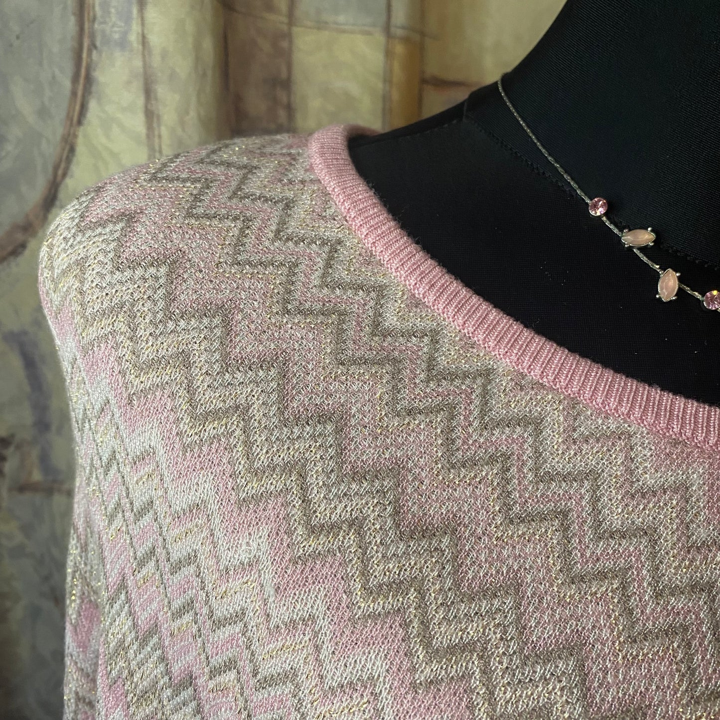 Cute pink poncho