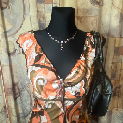 Vintage sparkly bodycon dress