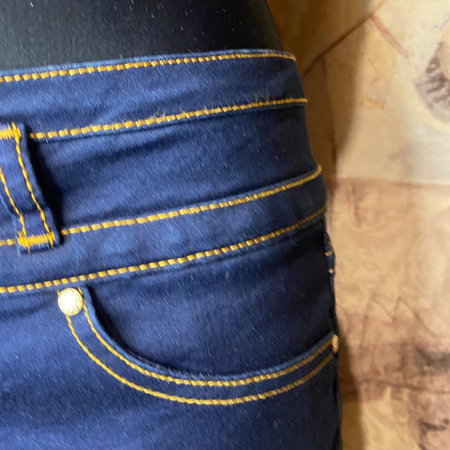Mini jean shorts