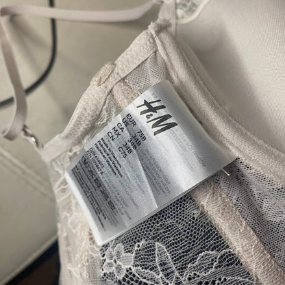 White corset lingerie