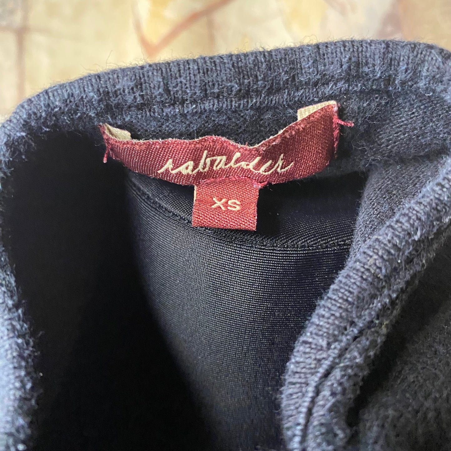 Dark navy sweater