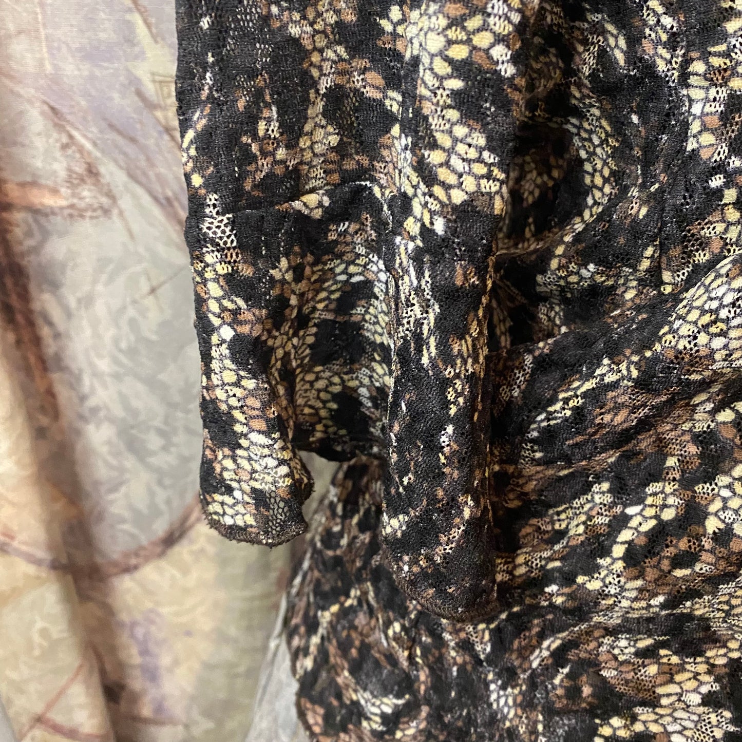 Leopard print top